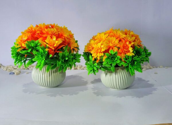 Artificial Plastic Plant Flower for Home Decoration – Realistic & Long-lasting Decorative Item